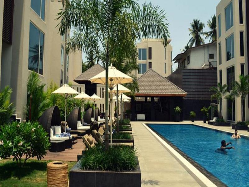 Hard Rock Hotel Goa Calangute Εξωτερικό φωτογραφία The pool at the hotel