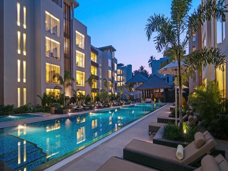 Hard Rock Hotel Goa Calangute Εξωτερικό φωτογραφία The pool at the hotel