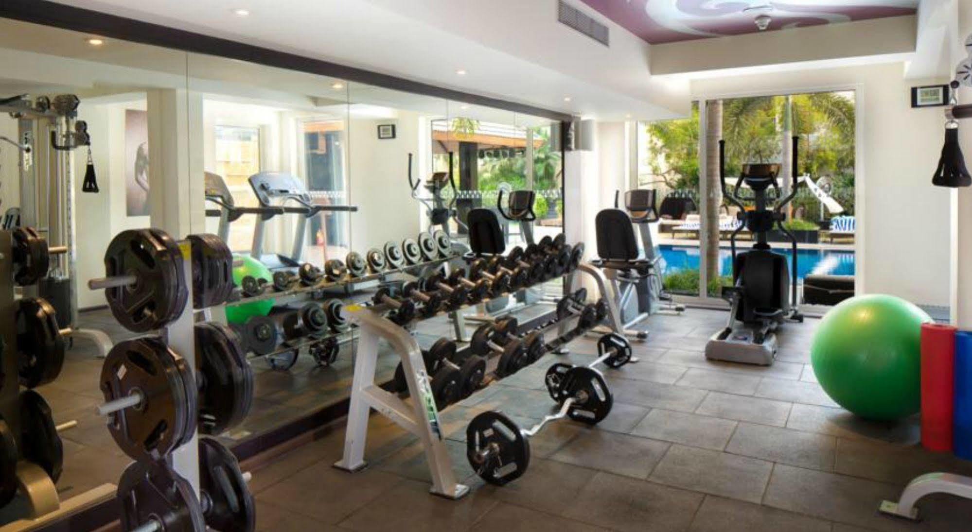 Hard Rock Hotel Goa Calangute Εξωτερικό φωτογραφία The gym at the hotel